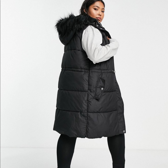 New Look x ASOS Long-Line Vest, NWT - Picture 1 of 8